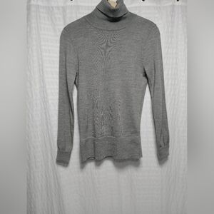 J.Crew Factory Rollneck Merino Wool Blend Pull On Ladies Sweater. Size XS